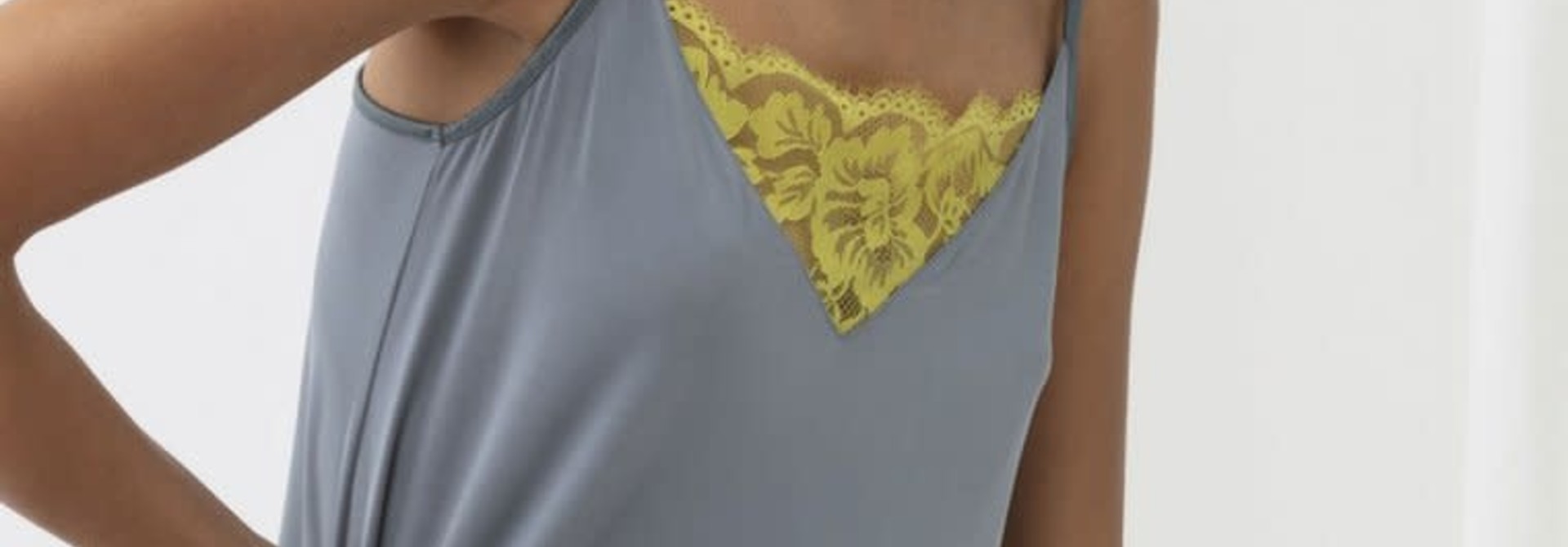 Camisol Poetry Vogue 75514 - venice blue mt. M & L