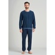 Schiesser Badstof Pyjama lange mouw 175603 Schiesser Badstof Pyjama lange mouw 175603