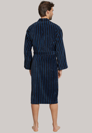 Schiesser Badjas 142106 - donkerblauw mt. 50 Schiesser Badjas 142106 - donkerblauw mt. 50