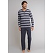 Schiesser Pyjama lange mouw 159631 - antraciet Schiesser Pyjama lange mouw 159631 - antraciet