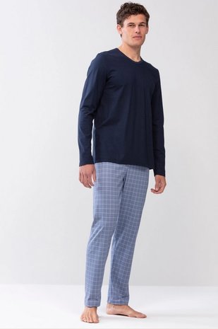 Mey Pyjamabroek Mix & Match Redesdale 23160 - lichtblauw Mey Pyjamabroek Mix & Match Redesdale 23160 - lichtblauw