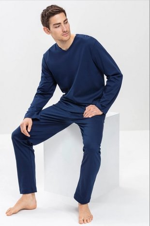 Mey Shirt lange mouw Mix & Match Melton 20720 - donkerblauw Mey Shirt lange mouw Mix & Match Melton 20720 - donkerblauw