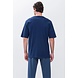 Mey Shirt korte mouw Mix & Match Melton 20710 - donkerblauw Mey Shirt korte mouw Mix & Match Melton 20710 - donkerblauw