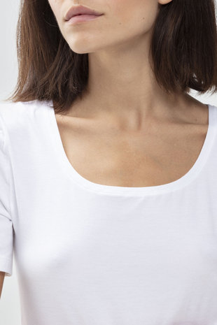 Mey T-shirt Organic ronde hals 26815 - wit Mey T-shirt Organic ronde hals 26815 - wit