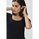 Mey T-shirt Organic ronde hals 26815 - zwart Mey T-shirt Organic ronde hals 26815 - zwart