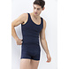 Mey Singlet Casual Cotton 49100 - blauw Mey Singlet Casual Cotton 49100 - blauw