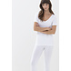 Mey T-shirt Organic v-hals 26816 - wit Mey T-shirt Organic v-hals 26816 - wit