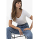 Mey T-shirt Organic v-hals 26816 - wit Mey T-shirt Organic v-hals 26816 - wit