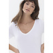 Mey T-shirt Organic v-hals 26816 - wit Mey T-shirt Organic v-hals 26816 - wit