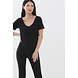 Mey T-shirt Organic v-hals 26816 - zwart Mey T-shirt Organic v-hals 26816 - zwart