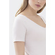 Mey T-shirt Organic v-hals 26816 - huid Mey T-shirt Organic v-hals 26816 - huid