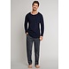 Schiesser Pyjamabroek Mix & Match 163842 - donkerblauw gestreept Schiesser Pyjamabroek Mix & Match 163842 - donkerblauw gestreept