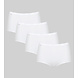 Sloggi Maxi Basic 4-Pack 10028378 - wit Sloggi Maxi Basic 4-Pack 10028378 - wit