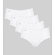 Sloggi Midi Basic 4-Pack 10068837 - wit Sloggi Midi Basic 4-Pack 10068837 - wit