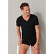 Schiesser T-shirt v-hals 95/5 2-Pack 173982- zwart Schiesser T-shirt v-hals 95/5 2-Pack 173982- zwart
