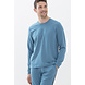 Mey Homewear Enjoy sweater 36050 - blauw Mey Homewear Enjoy sweater 36050 - blauw
