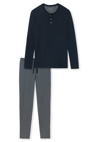 Schiesser Pyjama lange mouw 178106 Schiesser Pyjama lange mouw 178106