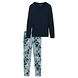 Schiesser Pyjama lange mouw 178061 - blauw Schiesser Pyjama lange mouw 178061 - blauw