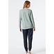 Schiesser Pyjama lange mouw 178049 - blauw Schiesser Pyjama lange mouw 178049 - blauw