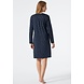 Schiesser Nachthemd lange mouw 178048 - donkerblauw Schiesser Nachthemd lange mouw 178048 - donkerblauw