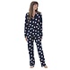 Mey Doorknoop Pyjama met lange mouw Sabina 14063 Mey Doorknoop Pyjama met lange mouw Sabina 14063