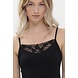 Mey Spaghetti top met kant Emotion Silhouette 55230 - zwart Mey Spaghetti top met kant Emotion Silhouette 55230 - zwart