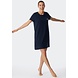 Schiesser Nachthemd korte mouw 179130 - donkerblauw Schiesser Nachthemd korte mouw 179130 - donkerblauw