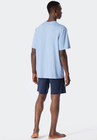 Schiesser Pyjama korte mouw 179100 - 802 Schiesser Pyjama korte mouw 179100 - 802
