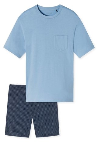 Schiesser Pyjama korte mouw 179100 - 802 Schiesser Pyjama korte mouw 179100 - 802