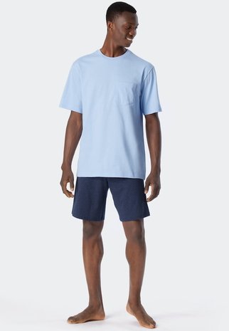 Schiesser Pyjama korte mouw 179100 - 802 Schiesser Pyjama korte mouw 179100 - 802