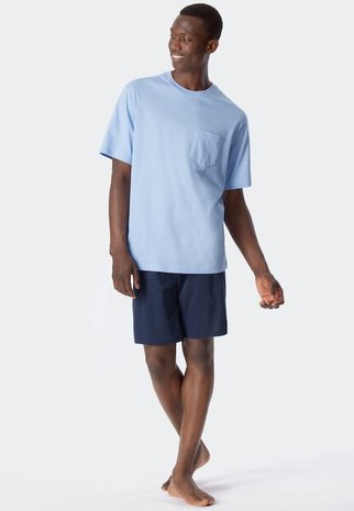Schiesser Pyjama korte mouw 179100 - 802 Schiesser Pyjama korte mouw 179100 - 802