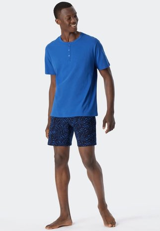 Schiesser Pyjama korte mouw 179106 Schiesser Pyjama korte mouw 179106