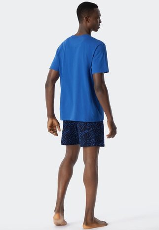 Schiesser Pyjama korte mouw 179106 Schiesser Pyjama korte mouw 179106