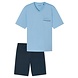 Schiesser Pyjama korte mouw 179109 Schiesser Pyjama korte mouw 179109