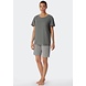 Schiesser Pyjama korte mouw 179131 - groen Schiesser Pyjama korte mouw 179131 - groen