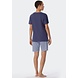Schiesser Pyjama korte mouw 179131 - blauw Schiesser Pyjama korte mouw 179131 - blauw