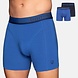 Bamigo Short Paul 2-Pack - blauw/navy Bamigo Short Paul 2-Pack - blauw/navy