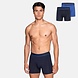 Bamigo Short Paul 2-Pack - blauw/navy Bamigo Short Paul 2-Pack - blauw/navy