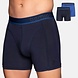 Bamigo Short Paul 2-Pack - blauw/navy Bamigo Short Paul 2-Pack - blauw/navy