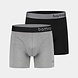 Bamigo Short Paul 2-Pack - grijs/donkergrijs Bamigo Short Paul 2-Pack - grijs/donkergrijs