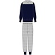 Calida Pyjama met lange mouw Soulmate 43100 - donkerblauw Calida Pyjama met lange mouw Soulmate 43100 - donkerblauw