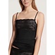 Calida Spaghetti top met kant Sensual Secrets 11531 - zwart Calida Spaghetti top met kant Sensual Secrets 11531 - zwart