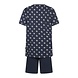 Charlie Choe Pyjama heren korte mouw sterren 47181 Charlie Choe Pyjama heren korte mouw sterren 47181