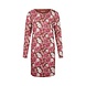 Charlie Choe Nachthemd lange mouw 49143 pink flower Charlie Choe Nachthemd lange mouw 49143 pink flower