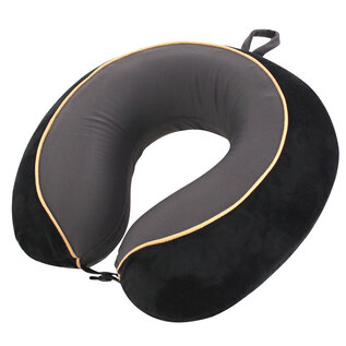 Travelsafe Travelsafe Nekkussen Memory Foam - Zwart/Grijs