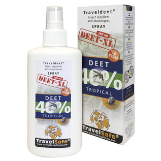Travelsafe Travelsafe DEET 40% XL - Spray 200ml