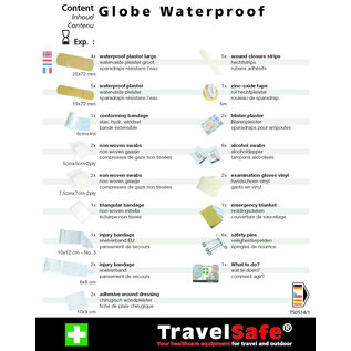 Travelsafe Travelsafe EHBO Globe Waterproof