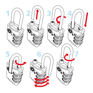 Travelsafe Travelsafe Reisslot TSA