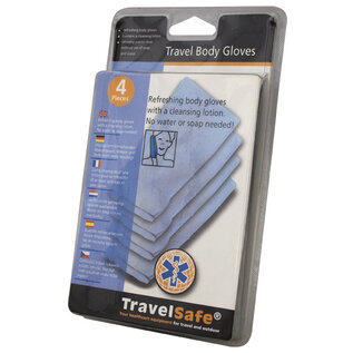 Travelsafe Travelsafe Washandjes - 4 stuks