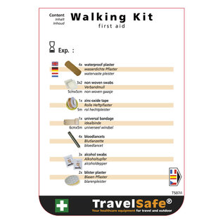 Travelsafe Travelsafe EHBO Walking Kit